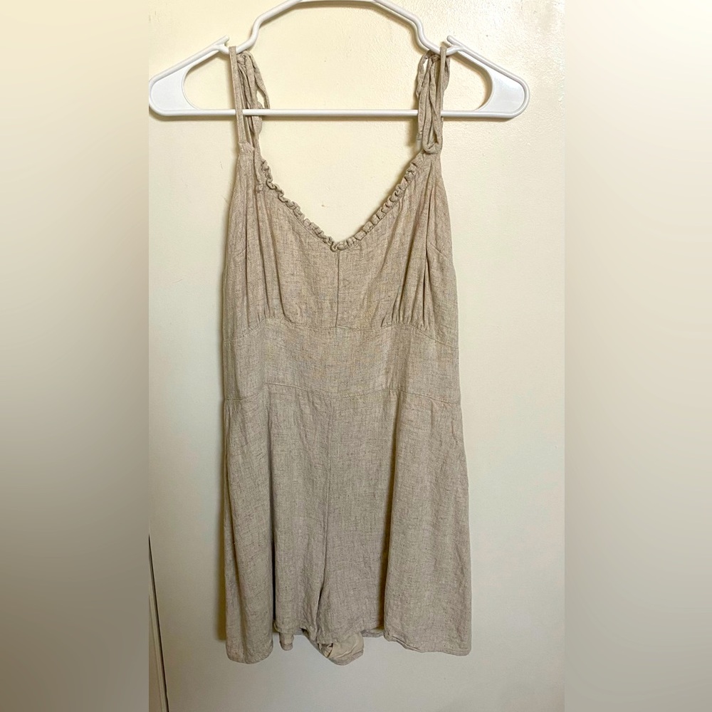 Abercrombie & Fitch Linen Romper